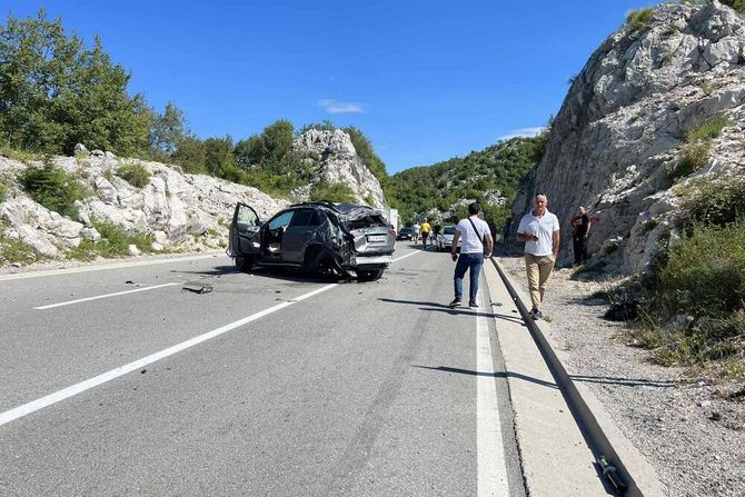 Udes, saobraćajna nesreća, Cetinje, Budva