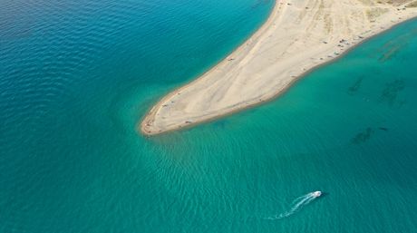 Grčka, plaža, more, Posidi