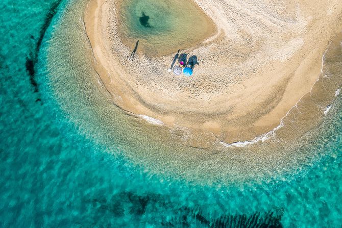 Grčka, plaža, more, Posidi