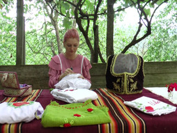 Ivanjicanka zlatovez, rucni rad, stari zanat, nosnja