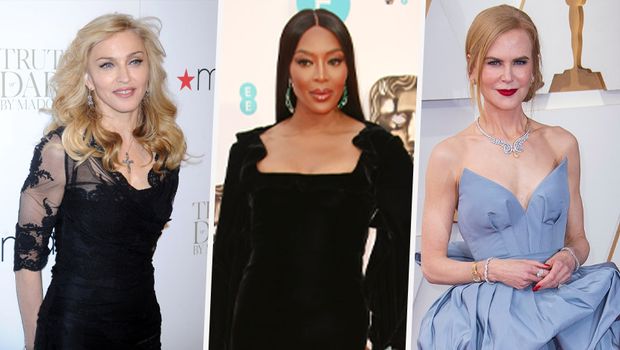 Madona Naomi Campbell Kembel Nikol Kidman