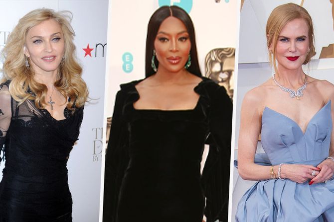 Madona Naomi Campbell Kembel Nikol Kidman Madona Naomi Campbell Kembel Nikol Kidman