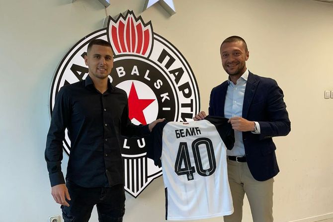 Kristijan Belić potpisao za Partizan Kristijan Belić potpisao za Partizan
