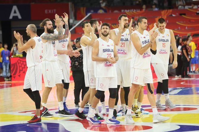 Nikola Jokić, Nemanja Bjelica, Nikola Milutinov, Vasilije Micić, Vladimir Lučić, košarkaška reprezentacija Srbije Nikola Jokić, Nemanja Bjelica, Nikola Milutinov, Vasilije Micić, Vladimir Lučić, košarkaška reprezentacija Srbije