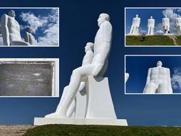 Danska, skulptura "Čovek pored mora"