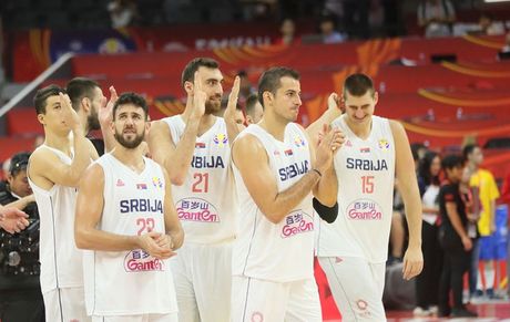 Nikola Jokić, Nemanja Bjelica, Nikola Milutinov, Vasilije Micić, Vladimir Lučić, košarkaška reprezentacija Srbije
