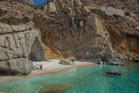 plaža, grčka, ikarija. sejšeli