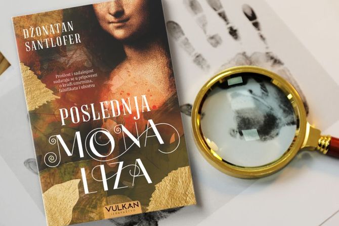 Knjiga "Poslednja Mona Liza", Vulkan izdavaštvo