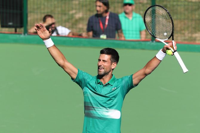 Novak Đoković Visoko Novak Đoković Visoko