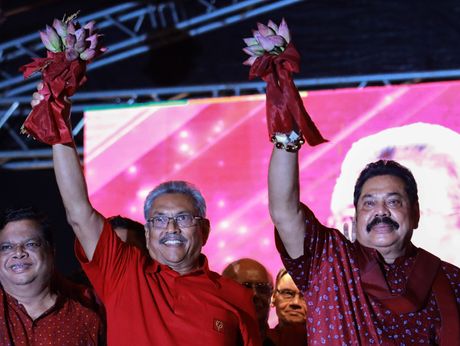 Gotabaje   Mahinda Radžapaksa, Gotabaya i Mahinda Rajapaksa, Šri Lanka, premijer i predsednik braća