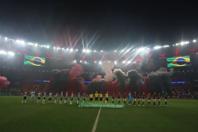 FK Flamengo, Atletiko Mineiro, Marakana stadion, brazil, navijači