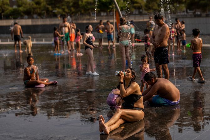 Španija vrućina vrućine vreline vremenska prognoza