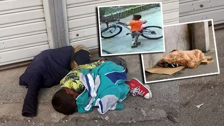 deca prosci prose spavaju na ulici