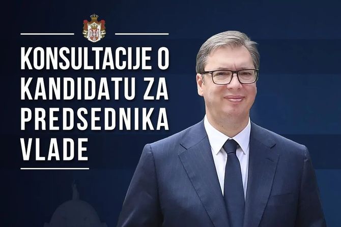 Aleksandar Vučić konsultacije