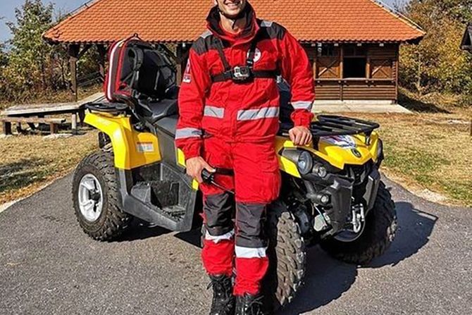 Matija Janić, volonter, Crveni krst Matija Janić, volonter, Crveni krst