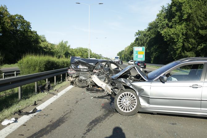 Saobraćajka, auto put Novi Sad