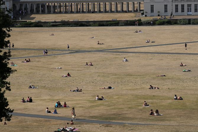 Vrućina vrelo visoke temperature toplotni talas Velika Britanija