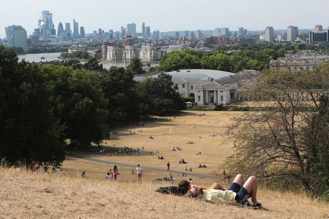 Vrućina vrelo visoke temperature toplotni talas Velika Britanija