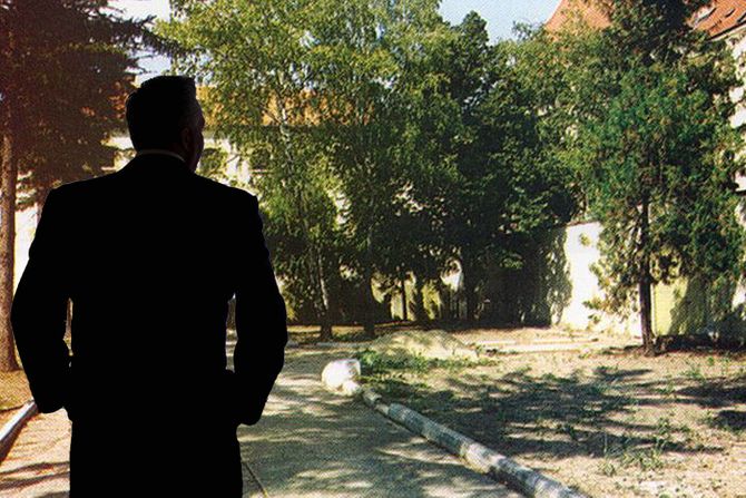 Okružni zatvor u Zrenjaninu muška silueta Okružni zatvor u Zrenjaninu muška silueta