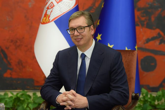 portret Aleksandar Vučić poseta Abdela Fataha al Sisija