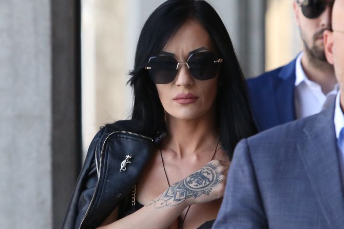 Zorica Zoka Mitrović, devojka Zorana Marjanovića Zorica Zoka Mitrović, devojka Zorana Marjanovića