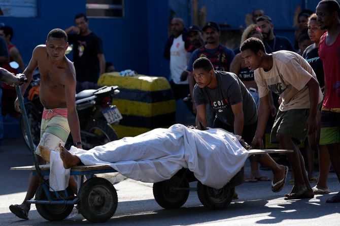 Brazil racija Rio de Žaneiro Alemao favela