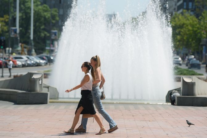 toplo sunčano  vremenska prognoza, leto, vrućina, pakao