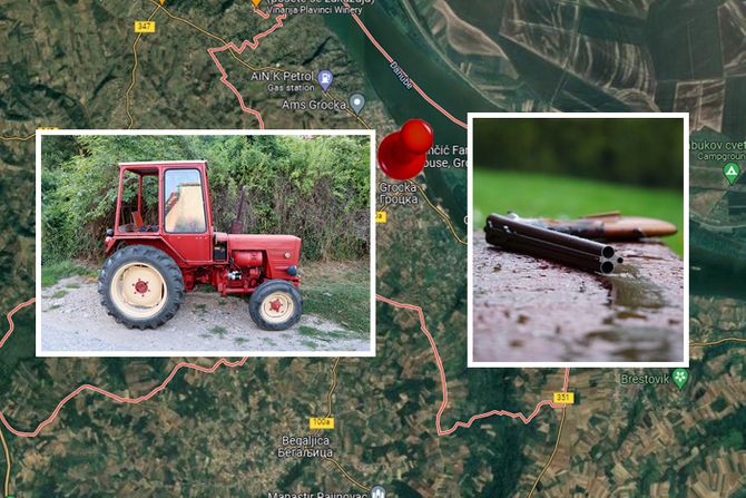 Grocka, traktor i lovačka puška Grocka, traktor i lovačka puška