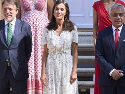 Queen Letizia  Kraljica Leticija Španija espadrile