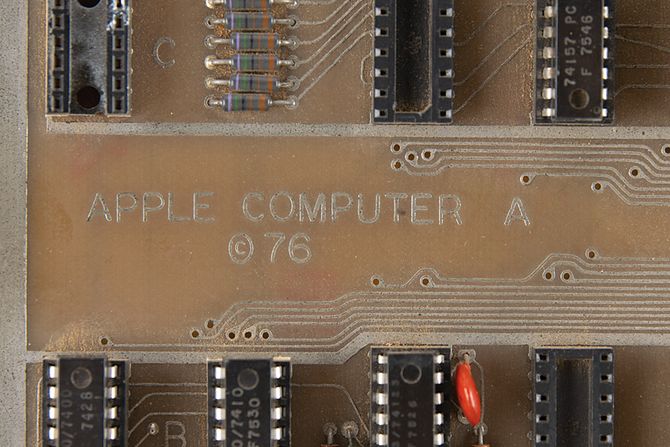 Steve Jobs's Apple-1 Computer Prototype