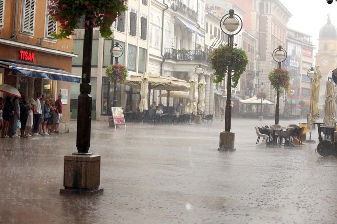Rijeka, nevreme Rijeka, nevreme