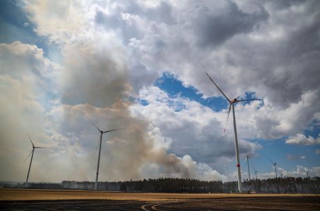 Nemačka požar  energija energetika vetrenjece