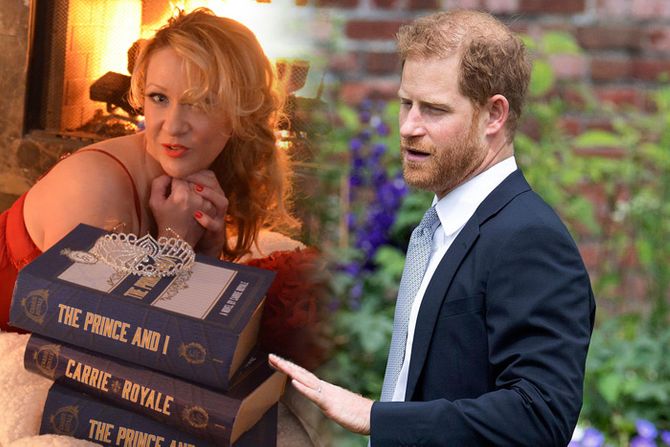 Carrie Reichert i princ Hari Carrie Reichert i princ Hari