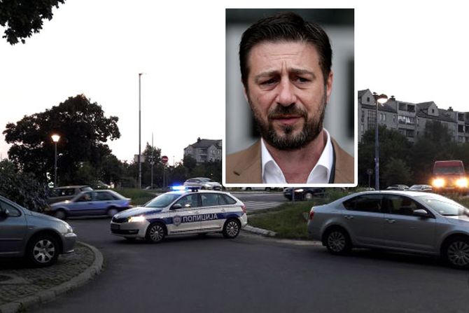 Novi Beograd, pucnjava, policija, uviđaj, Dragoslav Miša Ognjanović ubistvo