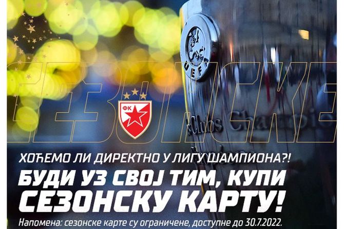 Sezonske Karte Crvena Zvezda Sezonske Karte Crvena Zvezda