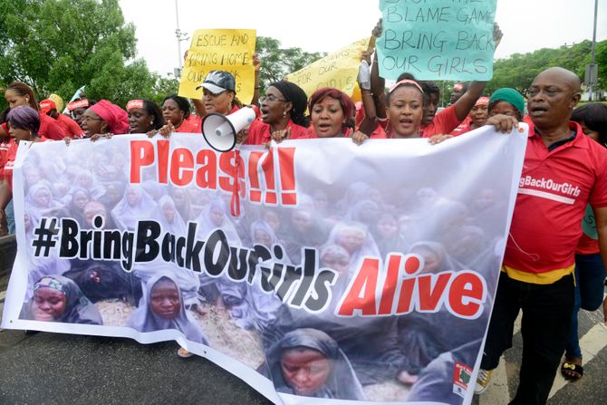 Boko Haram, Nigerija 2014 protest