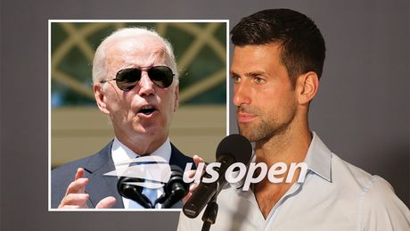 Novak Đoković, Džo Bajden, US Open