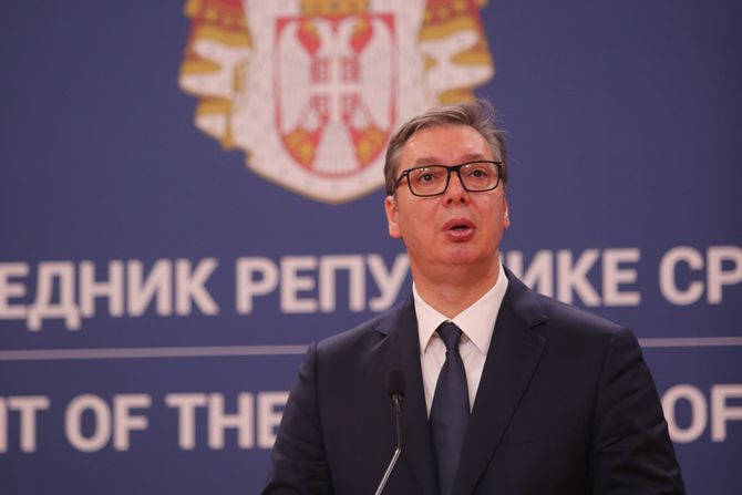 Aleksandar Vučić i Pedro Sančez