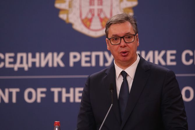 Aleksandar Vučić i Pedro Sančez