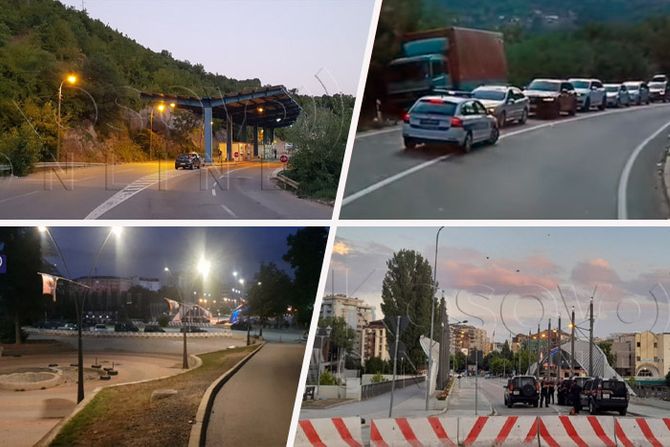 Dopo una drammatica giornata nel nord del Kosovo: Pristina ha rinviato al 1 settembre la decisione sulle targhe