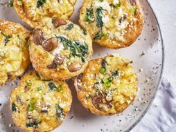 Pečena jaja sa pečurkama i spanaćem