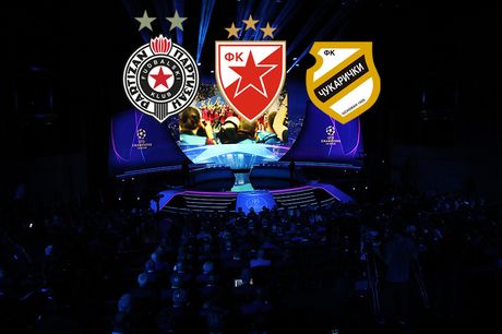 FK Crvena Zvezda, Partizan i Čukarički