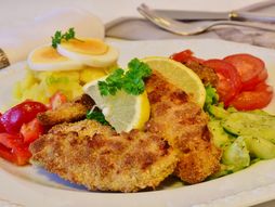 Pileća snicla, rucak, hrana