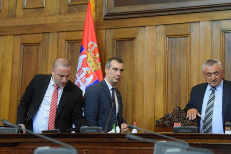Predsednik Skupštine Srbije Skupština Vladimir Orlić prvo obraćanje
