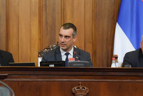Predsednik Skupštine Srbije Skupština Vladimir Orlić prvo obraćanje