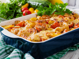 čeri paradajz, ručak, rerna