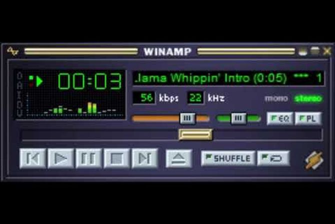 Winamp muzički plejer