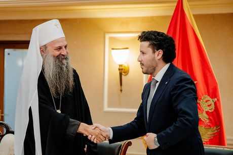 Podgorica Temeljni ugovor između Crne Gore i Srpske pravoslavne crkve , Porfirije i Dritan Abazović