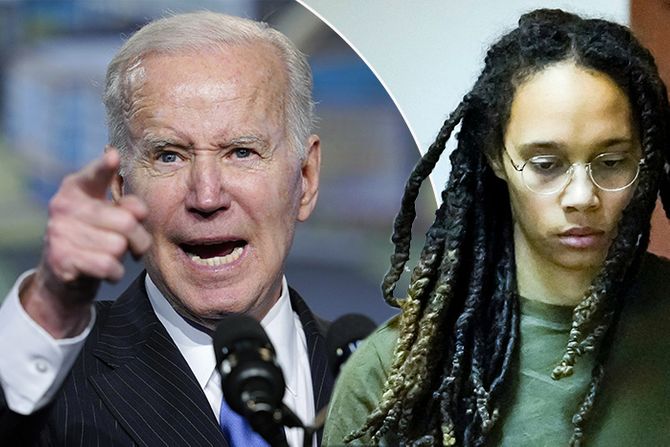 Džo Bajden Britni Grajner Joe Biden Brittney Griner