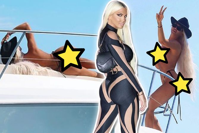 Jelena Karleuša kupaći kostim Jelena Karleuša kupaći kostim